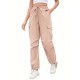 1pc GoyRrbay Women'S Casual Nylon Cargo Jogger Pants - Solid Color Drawstring Low Waist Baggy Trousers, All-Season Loose Fit Long Pants for Going Out, Woven Sports Pants for Adults 1pc GoyRrbay Women'S Casual Nylon Cargo Jogger Pants - Solid Color Drawstring Low Waist Baggy Trousers, All-Season Loose Fit Long Pants for Going Out, Woven Sports Pants for Adults