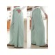1pc Women'S Casual Polyester Wide Leg Pants, Solid Color All-Season Straight Leg Trousers with Pockets, Elastic Drawstring, Woven for Work Office Streetwear 1pc Women'S Casual Polyester Wide Leg Pants, Solid Color All-Season Straight Leg Trousers with Pockets, Elastic Drawstring, Woven for Work Office Streetwear
