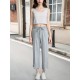 Apricot Sports Casual Pants For Women Summer New High-waisted Loose Drape Wide-leg Quick-drying Paratrooper Overalls Apricot Sports Casual Pants For Women Summer New High-waisted Loose Drape Wide-leg Quick-drying Paratrooper Overalls