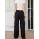 Summer Micro-flare Drape Casual Pants Straight-leg American Niche Design Slim Suit Pants For Women Summer Micro-flare Drape Casual Pants Straight-leg American Niche Design Slim Suit Pants For Women