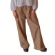 Women'S Wide Leg Polyester Pants - Casual All-Season Straight Leg Trousers with Elastic Waist and Pockets Women'S Wide Leg Polyester Pants - Casual All-Season Straight Leg Trousers with Elastic Waist and Pockets