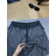 Women'S Casual Polyester Wide Leg Joggers, Loose Fit Knit Fabric Sweatpants, Solid Color, Long Length, with Shearling Lining, Elastic Waist with Drawstring, for Fall/Winter - Weekend Casual Style Women'S Casual Polyester Wide Leg Joggers, Loose Fit Knit Fabric Sweatpants, Solid Color, Long Length, with Shearling Lining, Elastic Waist with Drawstring, for Fall/Winter - Weekend Casual Style