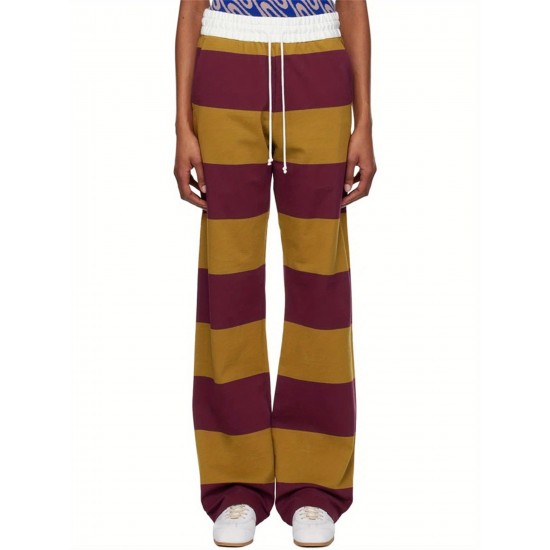 1pc Women'S High Waist Drawstring Pajama Pants - Sexy Floral Pattern Stirrup Long Trousers, Cozy Knit Fabric Lounge Bottoms for All Seasons, Adult - Silk Material 1pc Women'S High Waist Drawstring Pajama Pants - Sexy Floral Pattern Stirrup Long Trousers, Cozy Knit Fabric Lounge Bottoms for All Seasons, Adult - Silk Material
