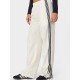 Women's Vintage-Inspired Side Striped Bow Joggers - Comfortable, Elastic Waist with Pockets for Spring & Fall Women's Vintage-Inspired Side Striped Bow Joggers - Comfortable, Elastic Waist with Pockets for Spring & Fall