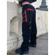 Womens Low Rise Baggy Jeans Rock Style Wide Leg Cargo Pants Washed Jeans with Flap Pockets Womens Low Rise Baggy Jeans Rock Style Wide Leg Cargo Pants Washed Jeans with Flap Pockets