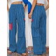 1pc Women'S Casual Striped Wide Leg Pants, Elastic Waist Loose Trousers with Pockets, Spring/Autumn Streetwear for Adults 1pc Women'S Casual Striped Wide Leg Pants, Elastic Waist Loose Trousers with Pockets, Spring/Autumn Streetwear for Adults