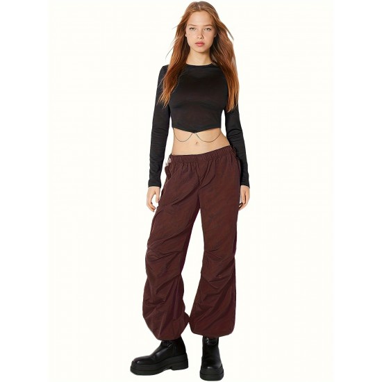 Parachute Pants, Cargo Pants Women Baggy, Y2k Pants For Women Parachute Pants, Cargo Pants Women Baggy, Y2k Pants For Women