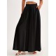 Floral Print Wide Leg Baggy Pants, Casual Drawstring Elastic Waist With Pockets Pants For Spring & Summer, Women's Clothing Floral Print Wide Leg Baggy Pants, Casual Drawstring Elastic Waist With Pockets Pants For Spring & Summer, Women's Clothing