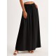 Floral Print Wide Leg Baggy Pants, Casual Drawstring Elastic Waist With Pockets Pants For Spring & Summer, Women's Clothing Floral Print Wide Leg Baggy Pants, Casual Drawstring Elastic Waist With Pockets Pants For Spring & Summer, Women's Clothing