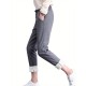 1pc Women'S Sherpa Lined Sweatpants - Cotton Casual Fleece Pants, Solid Color, Straight Leg, Woven, Adult Fall/Winter Jogger Style 1pc Women'S Sherpa Lined Sweatpants - Cotton Casual Fleece Pants, Solid Color, Straight Leg, Woven, Adult Fall/Winter Jogger Style