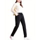1pc Women'S Sherpa Lined Sweatpants - Cotton Casual Fleece Pants, Solid Color, Straight Leg, Woven, Adult Fall/Winter Jogger Style 1pc Women'S Sherpa Lined Sweatpants - Cotton Casual Fleece Pants, Solid Color, Straight Leg, Woven, Adult Fall/Winter Jogger Style