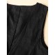 1pc Women'S Plus Size Casual Linen V-Neck Sleeveless Vest - Solid Color Knit Fabric Button-Down Leisure Tank Top 1pc Women'S Plus Size Casual Linen V-Neck Sleeveless Vest - Solid Color Knit Fabric Button-Down Leisure Tank Top