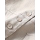 1pc Women'S Plus Size Casual Linen V-Neck Sleeveless Vest - Solid Color Knit Fabric Button-Down Leisure Tank Top 1pc Women'S Plus Size Casual Linen V-Neck Sleeveless Vest - Solid Color Knit Fabric Button-Down Leisure Tank Top