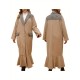1pc Elegant Plus Size Women'S Casual Long Coat with Plaid Pockets and Ruffle Hem - Polyester Knit Fabric Cardigan Collar Windbreaker for Fall/Winter 1pc Elegant Plus Size Women'S Casual Long Coat with Plaid Pockets and Ruffle Hem - Polyester Knit Fabric Cardigan Collar Windbreaker for Fall/Winter