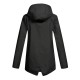 Plus Size Plush Lined Hooded Coat, Casual Long Sleeve Zipper Warm Coat For Winter, Women's Plus Size Clothing Plus Size Plush Lined Hooded Coat, Casual Long Sleeve Zipper Warm Coat For Winter, Women's Plus Size Clothing