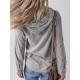 Women'S Plus Size Hooded Color Block Corduroy Jacket Women'S Plus Size Hooded Color Block Corduroy Jacket