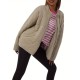 Chic Plus Size Quilted Jacket for Women - Casual Long Sleeve, Full Zip Padded Coat with Stand Collar, Machine Washable - Perfect for Fall/Winter Chic Plus Size Quilted Jacket for Women - Casual Long Sleeve, Full Zip Padded Coat with Stand Collar, Machine Washable - Perfect for Fall/Winter