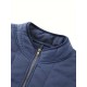 Chic Plus Size Quilted Jacket for Women - Casual Long Sleeve, Full Zip Padded Coat with Stand Collar, Machine Washable - Perfect for Fall/Winter Chic Plus Size Quilted Jacket for Women - Casual Long Sleeve, Full Zip Padded Coat with Stand Collar, Machine Washable - Perfect for Fall/Winter