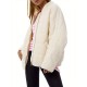 Chic Plus Size Quilted Jacket for Women - Casual Long Sleeve, Full Zip Padded Coat with Stand Collar, Machine Washable - Perfect for Fall/Winter Chic Plus Size Quilted Jacket for Women - Casual Long Sleeve, Full Zip Padded Coat with Stand Collar, Machine Washable - Perfect for Fall/Winter