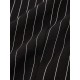 Chic Black Striped V-Neck Sleeveless Waistcoat for Women - Casual & Dressy, Slim Fit Crop Top with Button Detail Chic Black Striped V-Neck Sleeveless Waistcoat for Women - Casual & Dressy, Slim Fit Crop Top with Button Detail