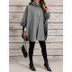 Chic Women's Cloak with Faux Fur Trim - 3/4 Sleeve, Button Closure, V-Neck Outerwear for Casual Wear Chic Women's Cloak with Faux Fur Trim - 3/4 Sleeve, Button Closure, V-Neck Outerwear for Casual Wear