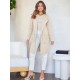 Women's Plus Size Casual Long Cardigan - Open Front, Knit Lightweight Sweater Jacket with Pockets, Machine Washable Women's Plus Size Casual Long Cardigan - Open Front, Knit Lightweight Sweater Jacket with Pockets, Machine Washable