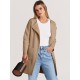 Women's Plus Size Casual Long Cardigan - Open Front, Knit Lightweight Sweater Jacket with Pockets, Machine Washable Women's Plus Size Casual Long Cardigan - Open Front, Knit Lightweight Sweater Jacket with Pockets, Machine Washable