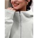 Tooluck sweatshirt outdoor cold-proof thickened fashion queen plus size women's zipper hoodie Plush jacket sweatshirt Tooluck sweatshirt outdoor cold-proof thickened fashion queen plus size women's zipper hoodie Plush jacket sweatshirt