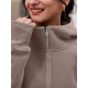 Tooluck sweatshirt outdoor cold-proof thickened fashion queen plus size women's zipper hoodie Plush jacket sweatshirt Tooluck sweatshirt outdoor cold-proof thickened fashion queen plus size women's zipper hoodie Plush jacket sweatshirt