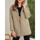 Effortless Style, Chic Plus Size Women's Hooded Winter Coat - Lightweight, Quilted Diamond Design, Casual Long Sleeve Jacket for Fall/Winter Effortless Style, Chic Plus Size Women's Hooded Winter Coat - Lightweight, Quilted Diamond Design, Casual Long Sleeve Jacket for Fall/Winter