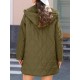 Effortless Style, Chic Plus Size Women's Hooded Winter Coat - Lightweight, Quilted Diamond Design, Casual Long Sleeve Jacket for Fall/Winter Effortless Style, Chic Plus Size Women's Hooded Winter Coat - Lightweight, Quilted Diamond Design, Casual Long Sleeve Jacket for Fall/Winter