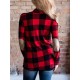 Women Plus Size Plaid Cardigan Coats Casual Long Sleeve Asymmetric Open Front Elbow Patch Lapel Outwear Women Plus Size Plaid Cardigan Coats Casual Long Sleeve Asymmetric Open Front Elbow Patch Lapel Outwear