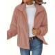Women's Plus Size Teddy Fleece Coat - Warm And Cozy Long Sleeve Jacket With Ribbed Detail And Lapel Collar Women's Plus Size Teddy Fleece Coat - Warm And Cozy Long Sleeve Jacket With Ribbed Detail And Lapel Collar