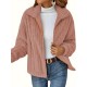 Women's Plus Size Teddy Fleece Coat - Warm And Cozy Long Sleeve Jacket With Ribbed Detail And Lapel Collar Women's Plus Size Teddy Fleece Coat - Warm And Cozy Long Sleeve Jacket With Ribbed Detail And Lapel Collar