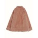 Women's Plus Size Teddy Fleece Coat - Warm And Cozy Long Sleeve Jacket With Ribbed Detail And Lapel Collar Women's Plus Size Teddy Fleece Coat - Warm And Cozy Long Sleeve Jacket With Ribbed Detail And Lapel Collar