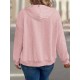 Zippered Casual Texture Fabric Cardigan Sweatshirt - With Pockets Zippered Casual Texture Fabric Cardigan Sweatshirt - With Pockets