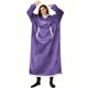 Plus Size Womens Winter Wonderland Robe - Super Cozy Flannel Sherpa Fleece, Oversized Hooded Blanket for Ultimate Comfort - Stylish Loungewear, Perfect for Indoor/Outdoor Relaxation Plus Size Womens Winter Wonderland Robe - Super Cozy Flannel Sherpa Fleece, Oversized Hooded Blanket for Ultimate Comfort - Stylish Loungewear, Perfect for Indoor/Outdoor Relaxation