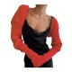 Plus Size Casual Knitted Cardigan, Crew Neck, Medium Stretch, Solid Color, Ultra-Short Sleeve Sweater Jacket for All Seasons Plus Size Casual Knitted Cardigan, Crew Neck, Medium Stretch, Solid Color, Ultra-Short Sleeve Sweater Jacket for All Seasons