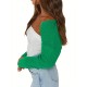 Plus Size Casual Knitted Cardigan, Crew Neck, Medium Stretch, Solid Color, Ultra-Short Sleeve Sweater Jacket for All Seasons Plus Size Casual Knitted Cardigan, Crew Neck, Medium Stretch, Solid Color, Ultra-Short Sleeve Sweater Jacket for All Seasons