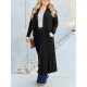 Women's Casual Open Front Cardigan with Pockets - Long Sleeve, Relaxed Fit, Solid Color, Stretchy Rayon Blend, Machine Washable - Perfect for Spring & Fall Women's Casual Open Front Cardigan with Pockets - Long Sleeve, Relaxed Fit, Solid Color, Stretchy Rayon Blend, Machine Washable - Perfect for Spring & Fall