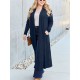 Women's Casual Open Front Cardigan with Pockets - Long Sleeve, Relaxed Fit, Solid Color, Stretchy Rayon Blend, Machine Washable - Perfect for Spring & Fall Women's Casual Open Front Cardigan with Pockets - Long Sleeve, Relaxed Fit, Solid Color, Stretchy Rayon Blend, Machine Washable - Perfect for Spring & Fall