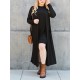Women's Casual Open Front Cardigan with Pockets - Long Sleeve, Relaxed Fit, Solid Color, Stretchy Rayon Blend, Machine Washable - Perfect for Spring & Fall Women's Casual Open Front Cardigan with Pockets - Long Sleeve, Relaxed Fit, Solid Color, Stretchy Rayon Blend, Machine Washable - Perfect for Spring & Fall