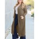 Women's Casual Open Front Cardigan with Pockets - Long Sleeve, Relaxed Fit, Solid Color, Stretchy Rayon Blend, Machine Washable - Perfect for Spring & Fall Women's Casual Open Front Cardigan with Pockets - Long Sleeve, Relaxed Fit, Solid Color, Stretchy Rayon Blend, Machine Washable - Perfect for Spring & Fall