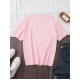 Women's Casual Black Heart Print Love Graphic Tee - Short Sleeve Crew Neck, Polyester Knit T-Shirt Women's Casual Black Heart Print Love Graphic Tee - Short Sleeve Crew Neck, Polyester Knit T-Shirt