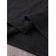 Women's Casual Black Heart Print Love Graphic Tee - Short Sleeve Crew Neck, Polyester Knit T-Shirt Women's Casual Black Heart Print Love Graphic Tee - Short Sleeve Crew Neck, Polyester Knit T-Shirt