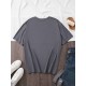 Women's Casual Black Heart Print Love Graphic Tee - Short Sleeve Crew Neck, Polyester Knit T-Shirt Women's Casual Black Heart Print Love Graphic Tee - Short Sleeve Crew Neck, Polyester Knit T-Shirt