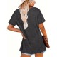 Women's Casual Short Sleeve T-Shirt - Crew Neck, Cotton Blend, Geometric Pattern - Perfect for Valentine's Day & Christmas Gifts Women's Casual Short Sleeve T-Shirt - Crew Neck, Cotton Blend, Geometric Pattern - Perfect for Valentine's Day & Christmas Gifts