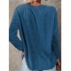 Women's Plus Size Casual Bull Head Print T-Shirt - Comfy Long Sleeve, Round Neck Top for Spring & Fall Women's Plus Size Casual Bull Head Print T-Shirt - Comfy Long Sleeve, Round Neck Top for Spring & Fall