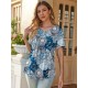 Stylish V-Neck Plus Size T-Shirt - Women Plus Size Clothing, Elegant Button Front, Short Sleeve, Pleated Detail, Perfect for Spring & Summer Stylish V-Neck Plus Size T-Shirt - Women Plus Size Clothing, Elegant Button Front, Short Sleeve, Pleated Detail, Perfect for Spring & Summer