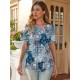 Stylish V-Neck Plus Size T-Shirt - Women Plus Size Clothing, Elegant Button Front, Short Sleeve, Pleated Detail, Perfect for Spring & Summer Stylish V-Neck Plus Size T-Shirt - Women Plus Size Clothing, Elegant Button Front, Short Sleeve, Pleated Detail, Perfect for Spring & Summer